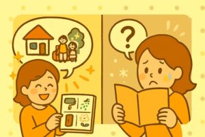 メンテナンス履歴を確認している人