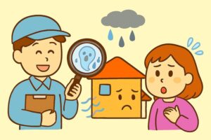 住宅診断の様子