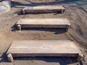 設置３ケ月後の階段の画像