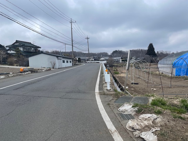 別荘地から離れた地域の風景