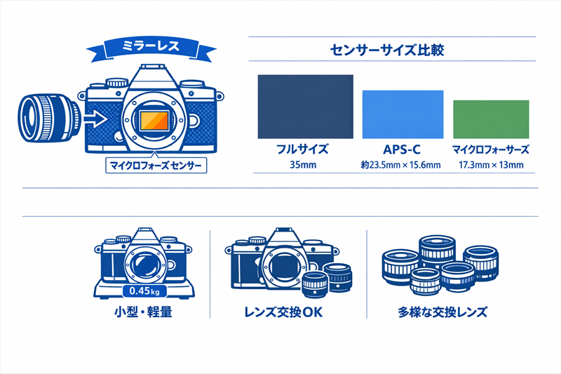 マイクロフォーサーズ説明図