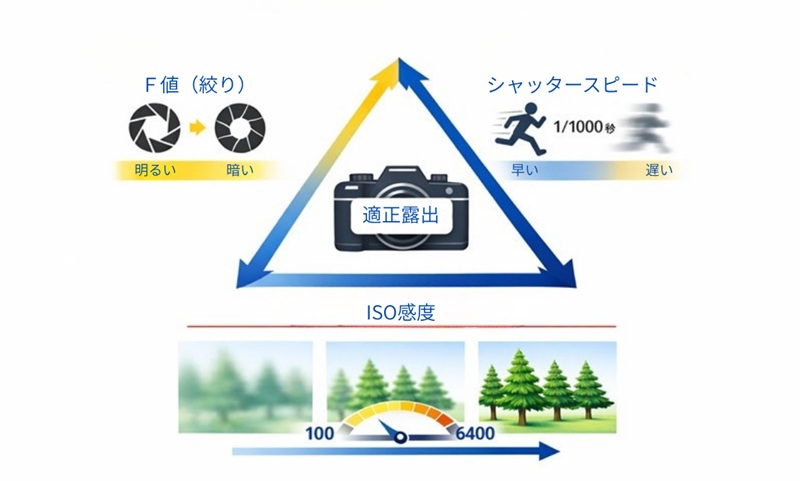 露出参画の説明図